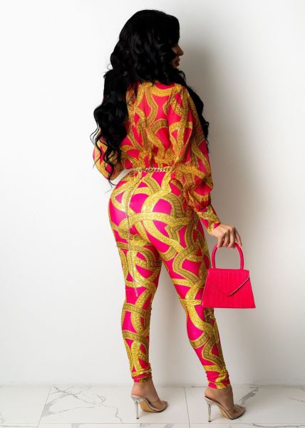Sexy fashion printed one-piece nightclub clothes SS10050