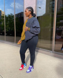 Contrasting loose casual fashion baseball uniform BK00031