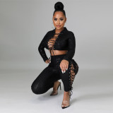 Sequin sexy fashion two-piece women's suit F148
