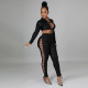 Sequin sexy fashion two-piece women's suit F148