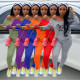 Women's autumn and winter fashion casual printing two-piece women DQ77266
