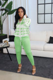 Houndstooth quality sports and leisure suit M6367