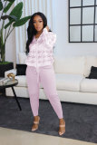 Houndstooth quality sports and leisure suit M6367