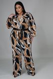 Sexy fashion plus size women's V-neck jumpsuit SMR10604