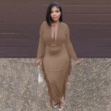 Cute and sexy two-piece skirt suit S66316