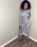 Women's autumn two-piece women's milk silk suit FFD1139