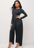 Women's autumn and winter multicolor leggings cross-cut cloak sweater two-piece suit W9323