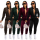 Korean velvet sexy fashion two-piece women's suit F162