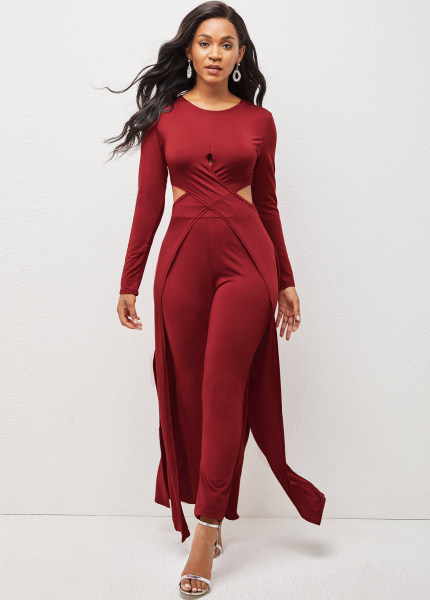 Women's autumn and winter multicolor leggings cross-cut cloak sweater two-piece suit W9323