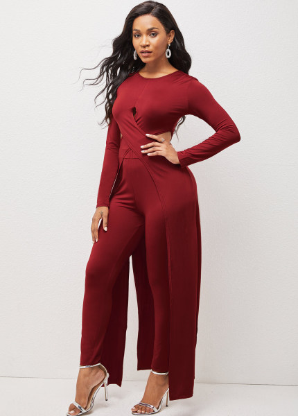 Women's autumn and winter multicolor leggings cross-cut cloak sweater two-piece suit W9323
