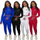 New style embroidered slim sports suit for autumn and winter LS6388