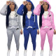 New outdoor sports embroidery two-piece suit (with hat) Y71138