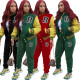 Two-piece baseball suit letter set HY5244