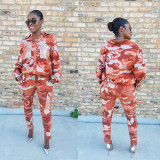 Two-piece solid camouflage shirt M1146
