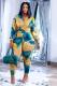 Women's Fashion Printed Feet Jumpsuit OMM1287