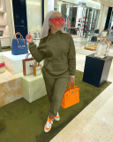 Solid color sweater suit winter suit LL6339