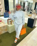 Solid color sweater suit winter suit LL6339