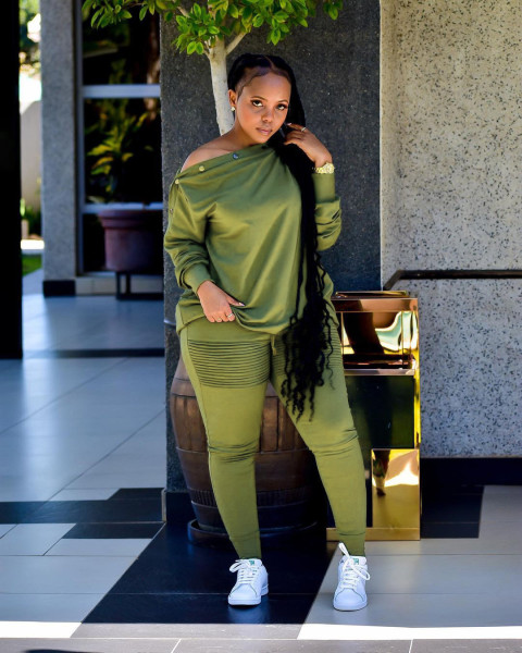 Autumn and winter hot style long-sleeved trousers solid color characteristic leisure style ladies suit PP084