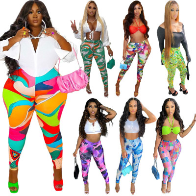 Stretch Slim Hip Yoga Pants Casual Sweatpants Jogging Pants F181