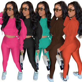New fashion sexy waistless sports two-piece suit YD8534