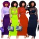 New fashion see-through mesh top and skirt two-piece suit YD8540