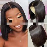 New product wig female mid-point bangs short straight hair short hair Bob wig chemical fiber headgear