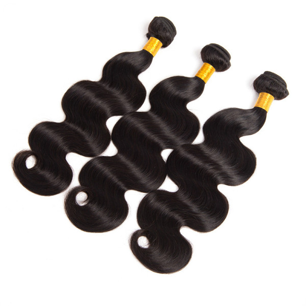 Wig female chemical fiber hair curtain hair bundle body wave black big wave snake curl hair curtain 100g