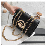 Lingge chain bag women's bag 2021 autumn and winter new fashion one-shoulder underarm bag net red texture diagonal bag