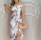 New women's printed tight skirt