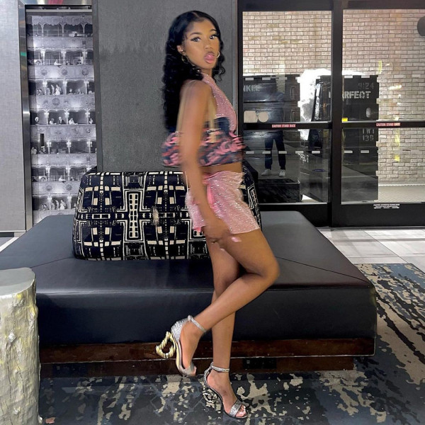 Women's 2021 Fall New Arrivals Sexy Backless Navel Skirt Set