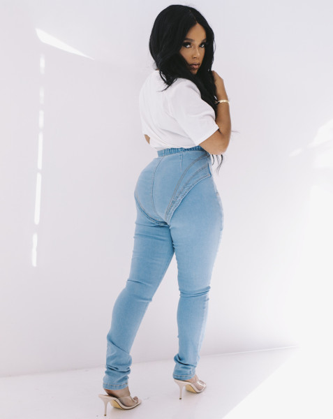 New style stretch high-waisted jeans ladies trousers