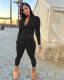 Fashion women's clothing high-quality de velvet fabric two-piece suit