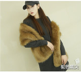Fur collar shawl faux fur fox fur shawl female stage dinner dress cloak scarf scarf fake collar