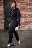 Autumn and winter hot style long-sleeved zipper ladies casual sports suit