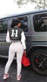 Blouse letter thread jacket pocket baseball uniform