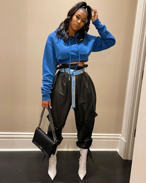 Women's sports casual hooded jacket short cropped velvet sweater