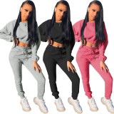 New casual solid color suit