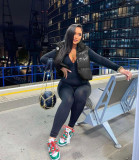 New women's clothing solid color sleeveless down jacket vest jacket