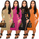 Women's Sexy Hollow Hole Dress