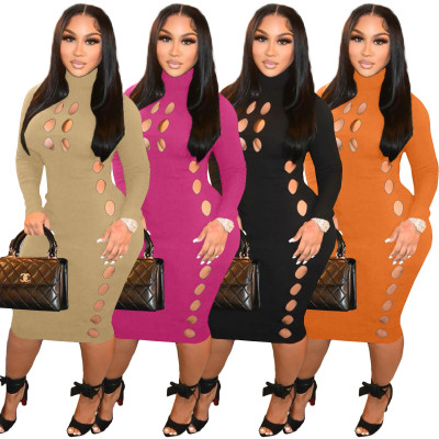 Women's Sexy Hollow Hole Dress