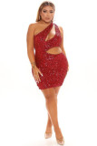 Women's 2021 autumn and winter new sexy sequin dress