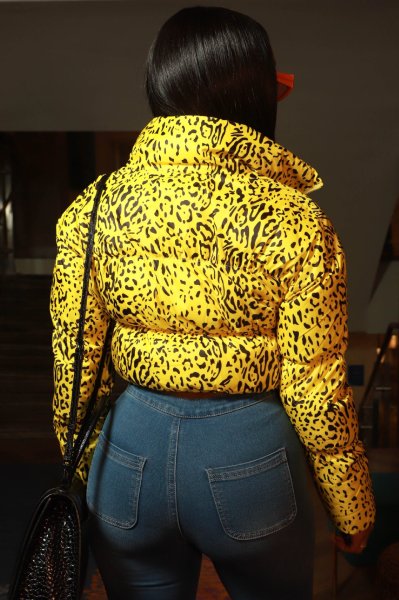 Winter fashion new style long-sleeved zipper cardigan with stand-up collar warm printing casual cotton jacket F186-1