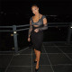Autumn new style women's sexy hollow irregular long-sleeved shirt solid color suspender dress suit