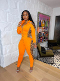 Two-piece fashion casual stitching sweater