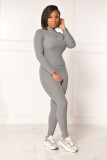 Women's new super soft high-elastic self-cultivation suit two-piece simple pit strip