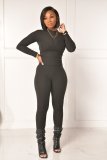 Women's new super soft high-elastic self-cultivation suit two-piece simple pit strip