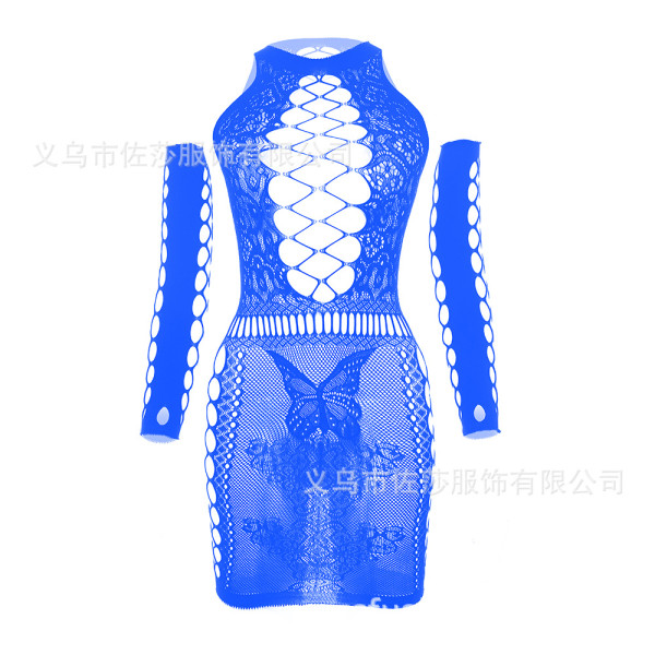 Sexy lingerie shoulder strap princess bag hip net skirt