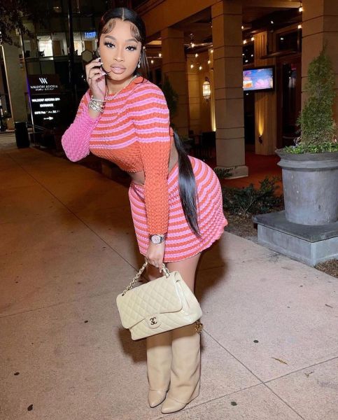 Women's casual sexy striped waist tight-fitting two-piece suit