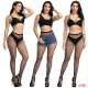 Tiptoe encrypted net tights net red tide socks ripped jeans small net fishnet socks pantyhose