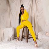Women's clothing autumn and winter letter printing sexy two-piece leisure navel